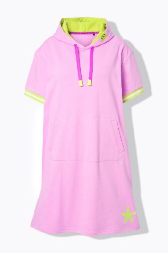 Moda za polnejše Haljina kratkih rukava s kapuljačom plus velikost, xxl, Ulla Popken in Johann Popken (JP1880)