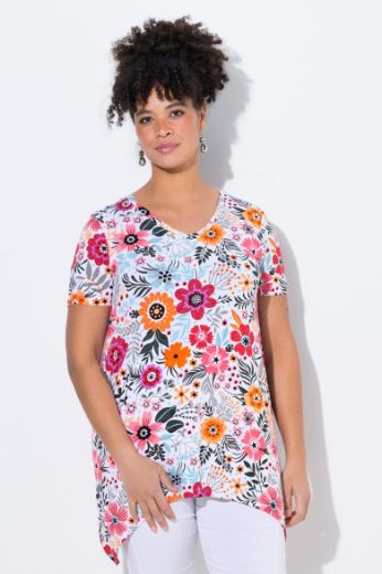 Moda za polnejše Košulja cvjetnog uzorka plus velikost, xxl, Ulla Popken in Johann Popken (JP1880)