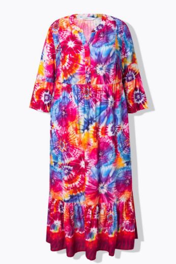 Moda za polnejše Haljina s printom plus velikost, xxl, Ulla Popken in Johann Popken (JP1880)