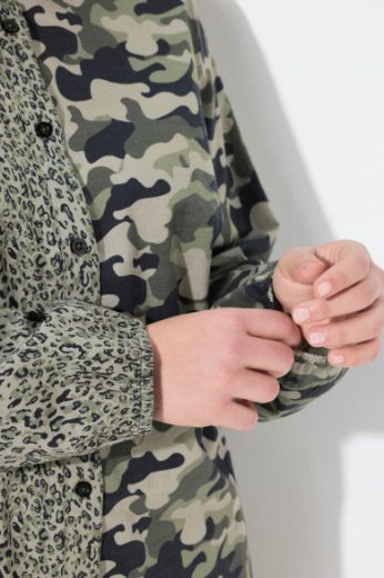 Moda za polnejše Bluza s leopard uzorkom plus velikost, xxl, Ulla Popken in Johann Popken (JP1880)