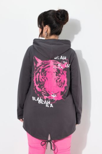 Moda za polnejše Majica dugih rukava s printom tigra plus velikost, xxl, Ulla Popken in Johann Popken (JP1880)