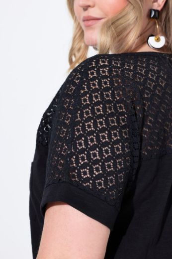 Moda za polnejše Majica kratkih rukava plus velikost, xxl, Ulla Popken in Johann Popken (JP1880)