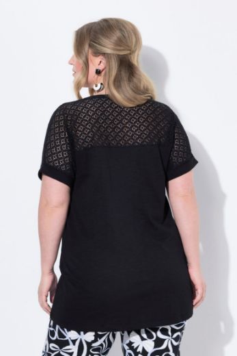 Moda za polnejše Majica kratkih rukava plus velikost, xxl, Ulla Popken in Johann Popken (JP1880)