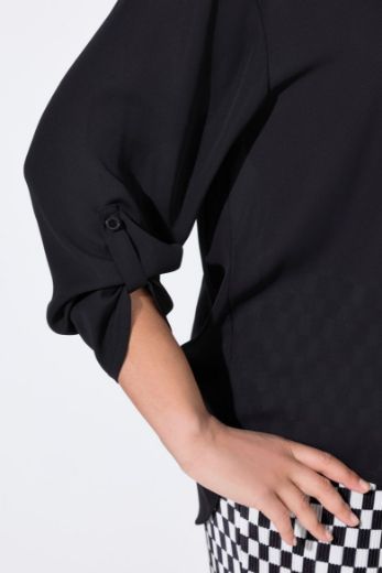 Moda za polnejše Bluza s kapuljačom plus velikost, xxl, Ulla Popken in Johann Popken (JP1880)