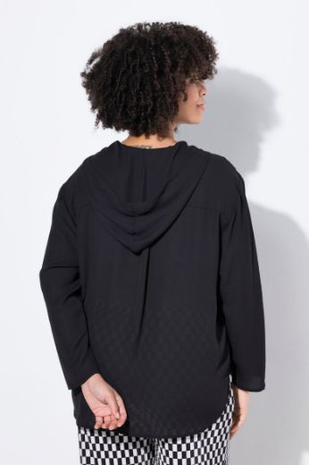 Moda za polnejše Bluza s kapuljačom plus velikost, xxl, Ulla Popken in Johann Popken (JP1880)
