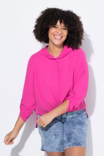 Moda za polnejše Bluza s kapuljačom plus velikost, xxl, Ulla Popken in Johann Popken (JP1880)