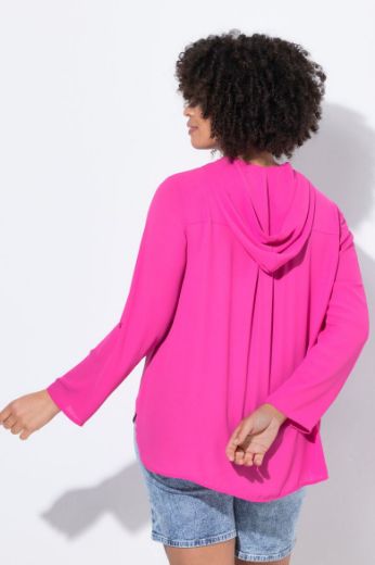 Moda za polnejše Bluza s kapuljačom plus velikost, xxl, Ulla Popken in Johann Popken (JP1880)
