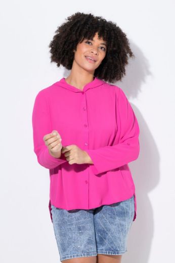 Moda za polnejše Bluza s kapuljačom plus velikost, xxl, Ulla Popken in Johann Popken (JP1880)