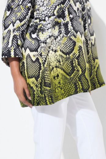 Moda za polnejše Tunika 3/4 rukava A kroja plus velikost, xxl, Ulla Popken in Johann Popken (JP1880)