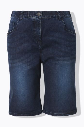 Moda za polnejše Traperice bermude širih nogavica plus velikost, xxl, Ulla Popken in Johann Popken (JP1880)