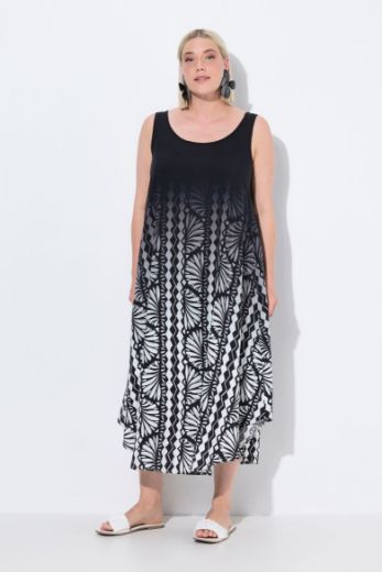 Moda za polnejše Haljina maxi bez rukava plus velikost, xxl, Ulla Popken in Johann Popken (JP1880)