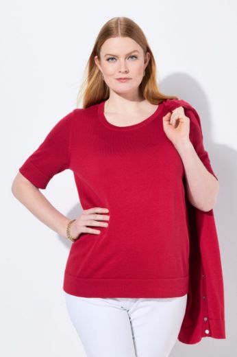 Moda za polnejše Majica kratkih rukava okruglog ovratnika plus velikost, xxl, Ulla Popken in Johann Popken (JP1880)