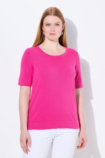 Moda za polnejše Majica kratkih rukava okruglog ovratnika plus velikost, xxl, Ulla Popken in Johann Popken (JP1880)