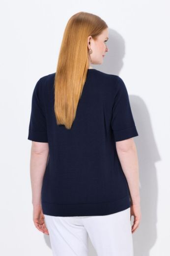 Moda za polnejše Majica kratkih rukava okruglog ovratnika plus velikost, xxl, Ulla Popken in Johann Popken (JP1880)