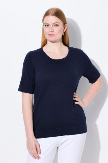 Moda za polnejše Majica kratkih rukava okruglog ovratnika plus velikost, xxl, Ulla Popken in Johann Popken (JP1880)