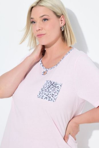 Moda za polnejše Pidžama s leopard uzorkom plus velikost, xxl, Ulla Popken in Johann Popken (JP1880)