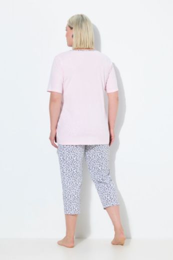 Moda za polnejše Pidžama s leopard uzorkom plus velikost, xxl, Ulla Popken in Johann Popken (JP1880)