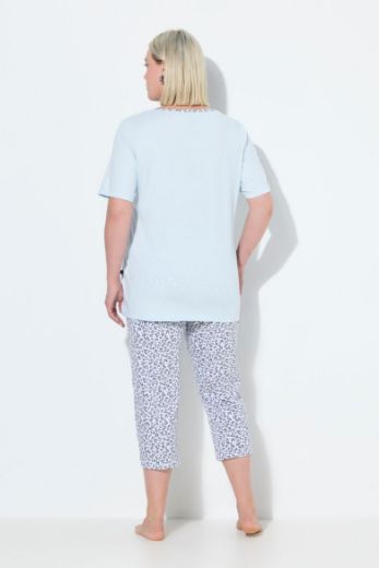 Moda za polnejše Pidžama s leopard uzorkom plus velikost, xxl, Ulla Popken in Johann Popken (JP1880)