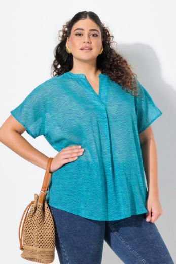 Moda za polnejše Bluza kratkih rukava plus velikost, xxl, Ulla Popken in Johann Popken (JP1880)