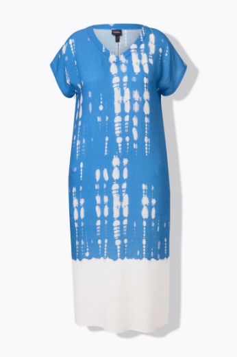 Moda za polnejše Haljina midi kratkih rukava plus velikost, xxl, Ulla Popken in Johann Popken (JP1880)