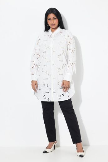 Moda za polnejše Bluza dugih rukava dužeg kroja plus velikost, xxl, Ulla Popken in Johann Popken (JP1880)