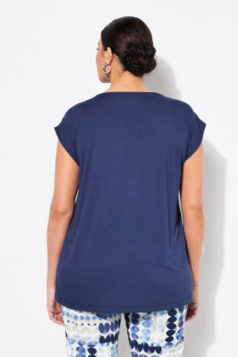 Moda za polnejše Majica kratkih rukava okruglog ovratnika plus velikost, xxl, Ulla Popken in Johann Popken (JP1880)