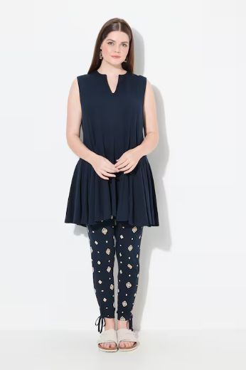 Moda za polnejše Bluza bez rukava dužeg A kroja plus velikost, xxl, Ulla Popken in Johann Popken (JP1880)
