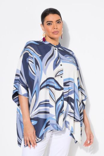 Moda za polnejše Bluza 3/4 rukava šireg kroja plus velikost, xxl, Ulla Popken in Johann Popken (JP1880)
