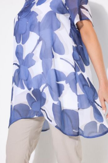 Moda za polnejše Bluza kratkih rukava A kroja plus velikost, xxl, Ulla Popken in Johann Popken (JP1880)