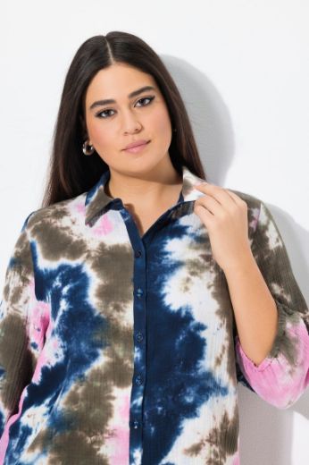 Moda za polnejše Košulja 3/4 rukava plus velikost, xxl, Ulla Popken in Johann Popken (JP1880)