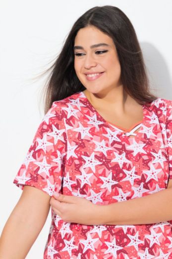 Moda za polnejše Spavaćica kratkih rukava 2 komada plus velikost, xxl, Ulla Popken in Johann Popken (JP1880)