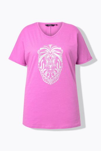 Moda za polnejše Majica kratkih rukava V ovratnika plus velikost, xxl, Ulla Popken in Johann Popken (JP1880)