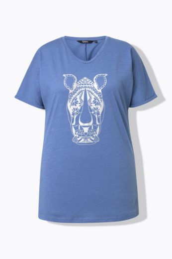 Moda za polnejše Majica kratkih rukava V ovratnika plus velikost, xxl, Ulla Popken in Johann Popken (JP1880)
