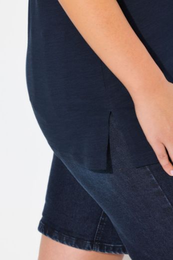 Moda za polnejše Majica kratkih rukava V ovratnika plus velikost, xxl, Ulla Popken in Johann Popken (JP1880)