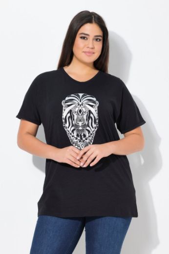 Moda za polnejše Majica kratkih rukava V ovratnika plus velikost, xxl, Ulla Popken in Johann Popken (JP1880)