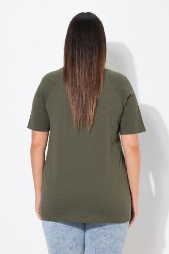 Moda za polnejše Majica kratkih rukava V ovratnika plus velikost, xxl, Ulla Popken in Johann Popken (JP1880)
