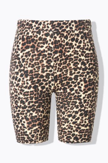 Moda za polnejše Tajice kratkih nogavica  s leopard uzorkom plus velikost, xxl, Ulla Popken in Johann Popken (JP1880)