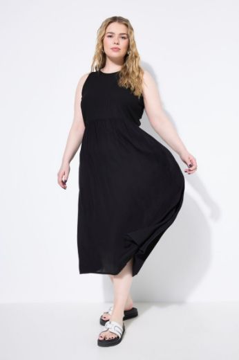 Moda za polnejše Haljina maxi bez rukava A kroja plus velikost, xxl, Ulla Popken in Johann Popken (JP1880)