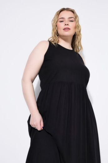 Moda za polnejše Haljina maxi bez rukava A kroja plus velikost, xxl, Ulla Popken in Johann Popken (JP1880)