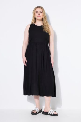 Moda za polnejše Haljina maxi bez rukava A kroja plus velikost, xxl, Ulla Popken in Johann Popken (JP1880)