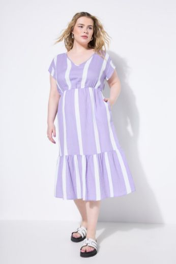 Moda za polnejše Haljina midi A kroja plus velikost, xxl, Ulla Popken in Johann Popken (JP1880)
