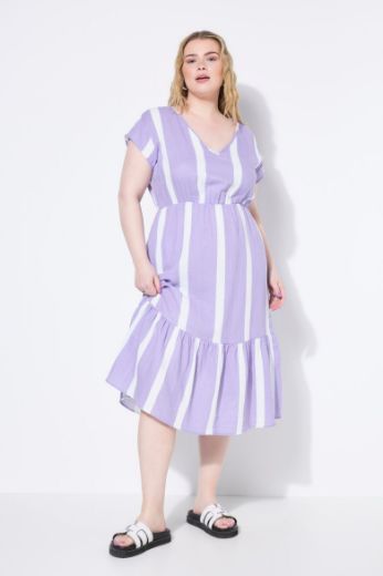 Moda za polnejše Haljina midi A kroja plus velikost, xxl, Ulla Popken in Johann Popken (JP1880)