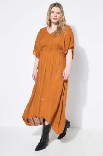 Moda za polnejše Haljina maxi A kroja plus velikost, xxl, Ulla Popken in Johann Popken (JP1880)