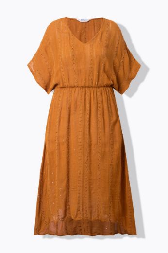 Moda za polnejše Haljina maxi A kroja plus velikost, xxl, Ulla Popken in Johann Popken (JP1880)