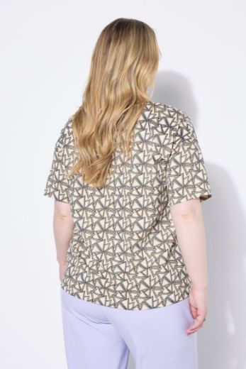 Moda za polnejše Majica kratkih rukava plus velikost, xxl, Ulla Popken in Johann Popken (JP1880)