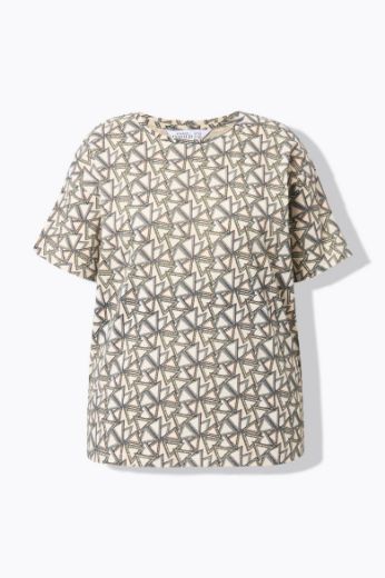 Moda za polnejše Majica kratkih rukava plus velikost, xxl, Ulla Popken in Johann Popken (JP1880)