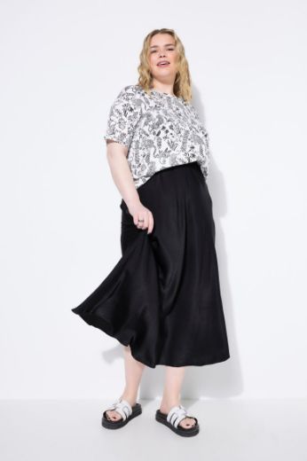 Moda za polnejše Suknja midi A kroja plus velikost, xxl, Ulla Popken in Johann Popken (JP1880)
