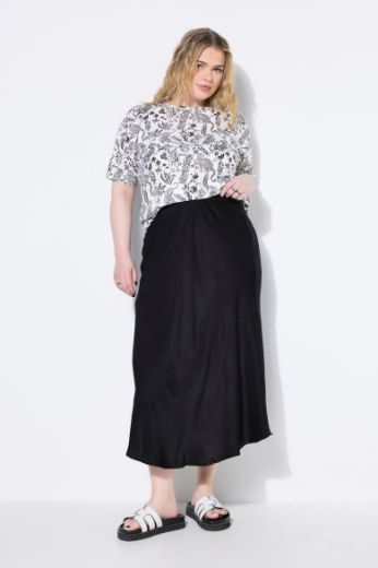 Moda za polnejše Suknja midi A kroja plus velikost, xxl, Ulla Popken in Johann Popken (JP1880)
