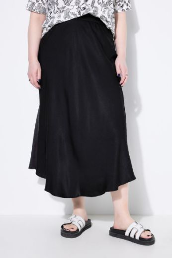 Moda za polnejše Suknja midi A kroja plus velikost, xxl, Ulla Popken in Johann Popken (JP1880)