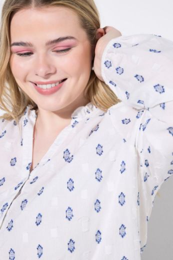 Moda za polnejše Bluza dugih rukava plus velikost, xxl, Ulla Popken in Johann Popken (JP1880)